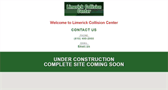 Desktop Screenshot of limerickcollisioncenter.com